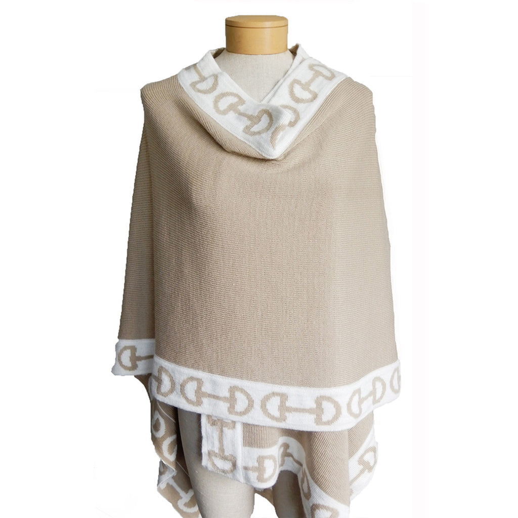 Lilo Collection Cusco Peruvian Alpaca Fina Shawl Heather/Ivory