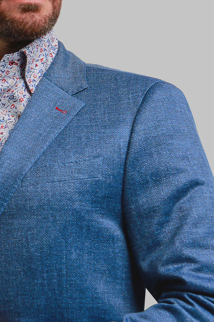 7 Downie Blazer Parma Blue Sports Coat SS24