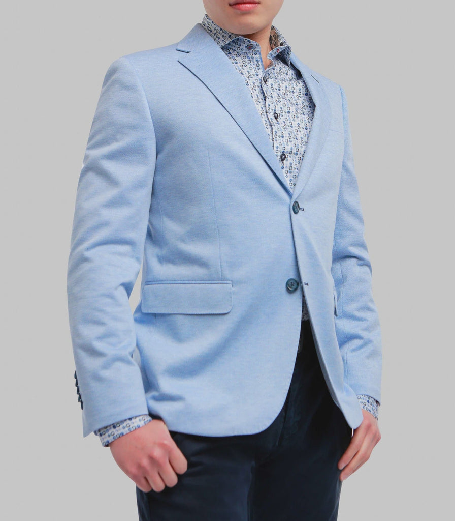 7 Downie Street Sydney Men's Light Blue Sports Coat Blazer