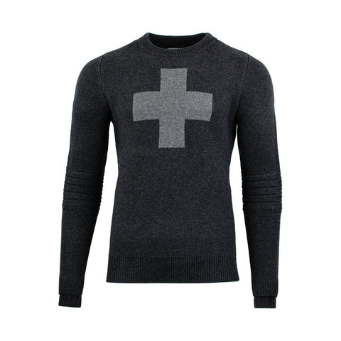 Alps & Meters Men's 100 % Mongolian Cashmere Alpine Guide Sweater 100029
