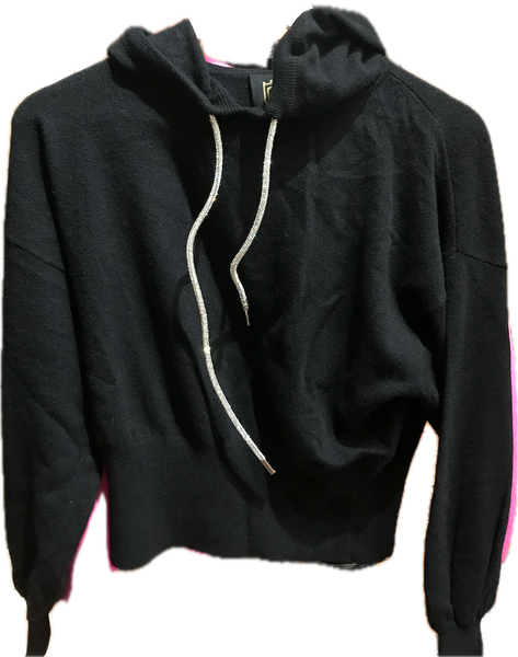 THEREDTHREAD / ザレッドスレッド】S sheer hoodie sparkles