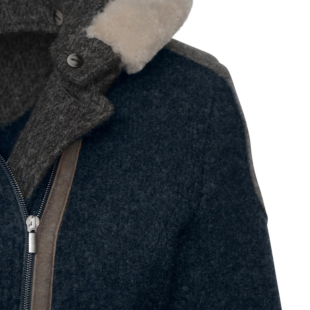 Stapf BLUE ANGELI Fine Wool Coat Made in Austria ON SALE