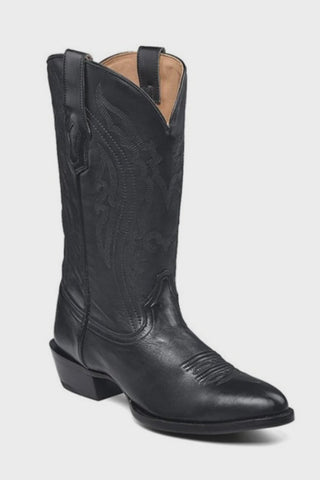 Men's Caiman Square Toe Cowboy Boots in Antique Saddle Corral Boots A4055 ON SALE