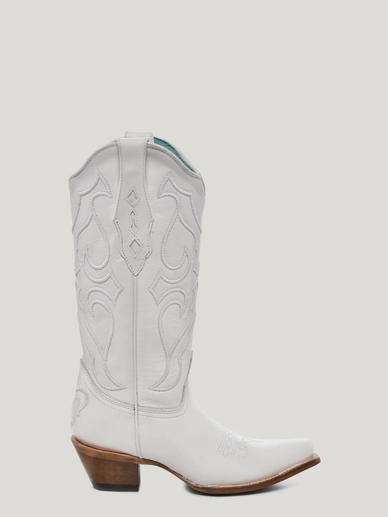 Corral Z5046 LD White Cowboy Boots Wedding Style SS25