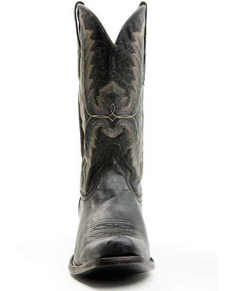 Men's Black Square Toe Cowboy Boots Corral Boots A4547