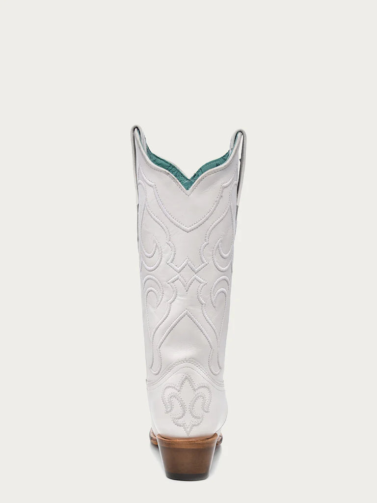 Corral Z5046 LD White Cowboy Boots Wedding Style SS25
