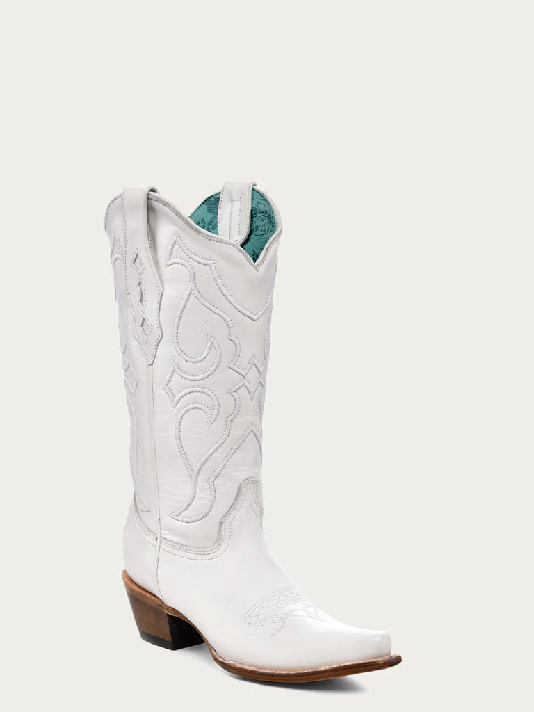 Corral Z5046 LD White Cowboy Boots Wedding Style SS25