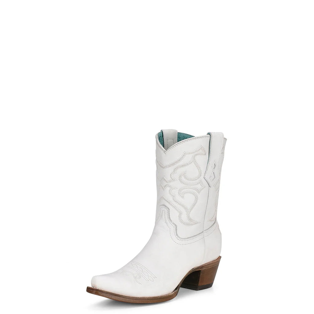 Corral Z5071 Women's White Ankle Boot Wedding Collection