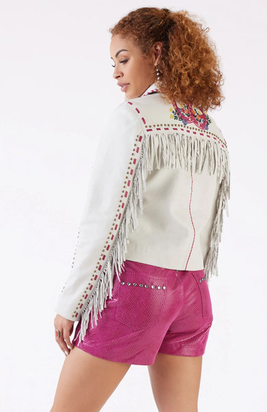 Double D Ranch C3317 Tame A Wild Heart Leather Jacket Limited