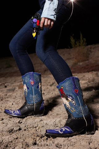 Black Jack Boots Women's Red Maddog Shoe LRD12160
