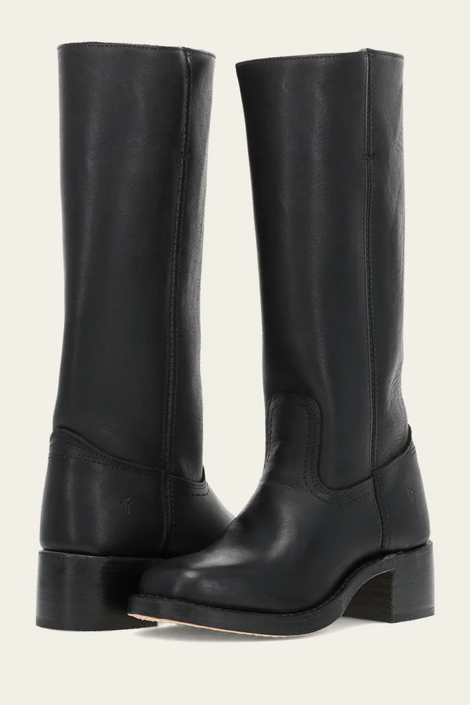 Frye 77050 Campus L14 Tall Boots in Black FW24