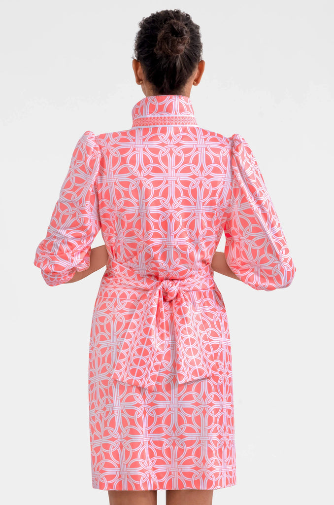 Gretchen Scott Dress Swagger Dress Ring Toss Melon JDPSRT SS25