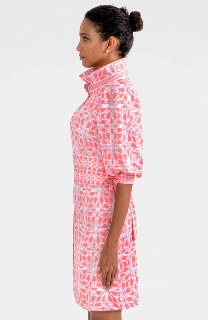 Gretchen Scott Dress Swagger Dress Ring Toss Melon JDPSRT SS25