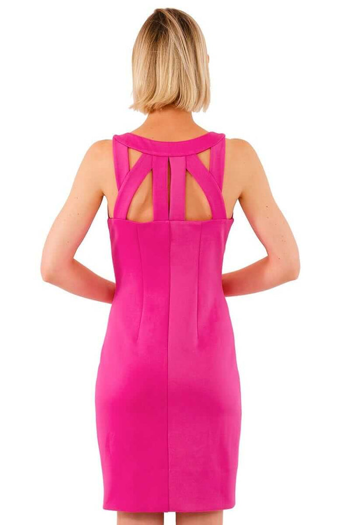 Gretchen Scott Isoscles Dress Solid Pink SS24