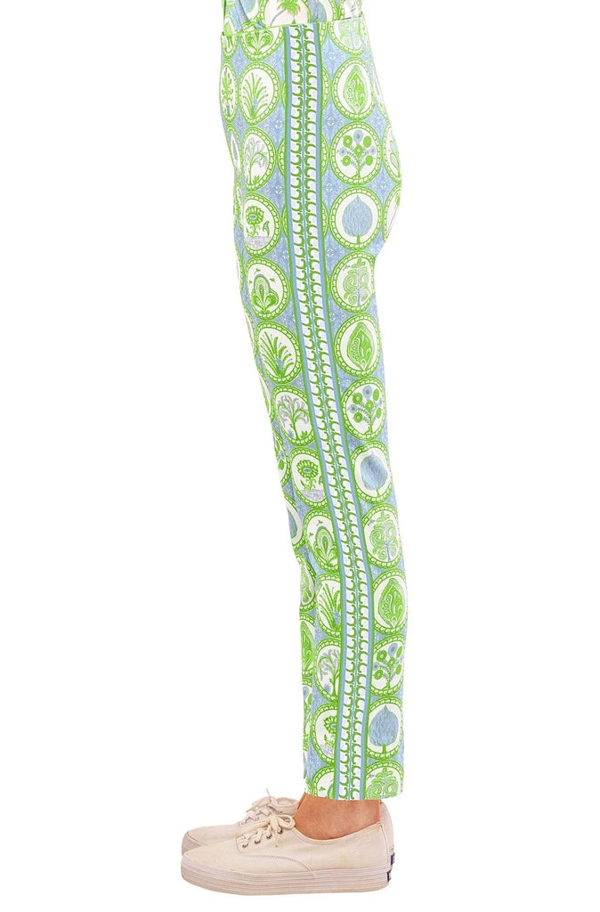 Gretchen Scott PAEQCL Pants Circle of Love Periwinkle Green SS2425up