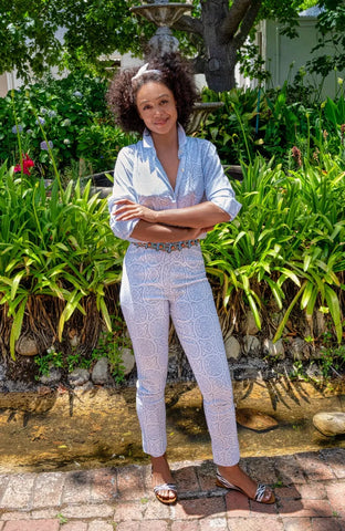 Gretchen Scott Pants PAEQGB Blues Grand Bazaar SS25up