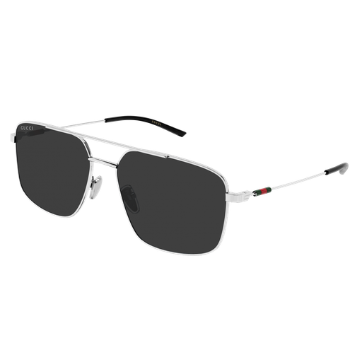 Gucci Aviator Style Sunglasses Silver Grey GG2096SA 001 – Saratoga