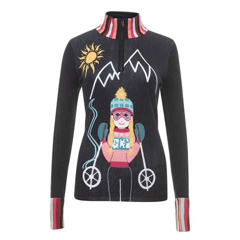 Classic Women's Cable Cashmere Knit Sweater in Blue Alps & Meters On Sale Now!