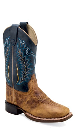 Lucchese Men's Sunset Roper Cowboy Boots in Whiskey Brown CL6503 C2