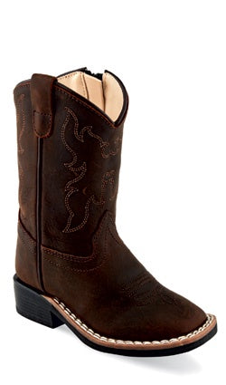 Lucchese Men's Sunset Roper Cowboy Boots in Whiskey Brown CL6503 C2