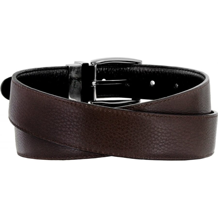 Brighton Jefferson Reversible Men's Leather Belt Brown to Black Made USA M10753 SS25up