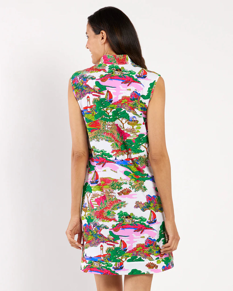 Jude Connally Kristen Seaside Escape Dress White 101167 SS25