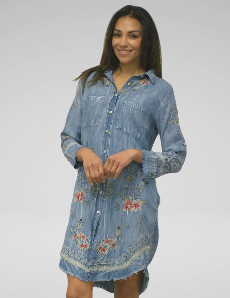 Women's Denim Dress Wendy by Caite & Kyla KYVK303 - Saratoga Saddlery & International Boutiques