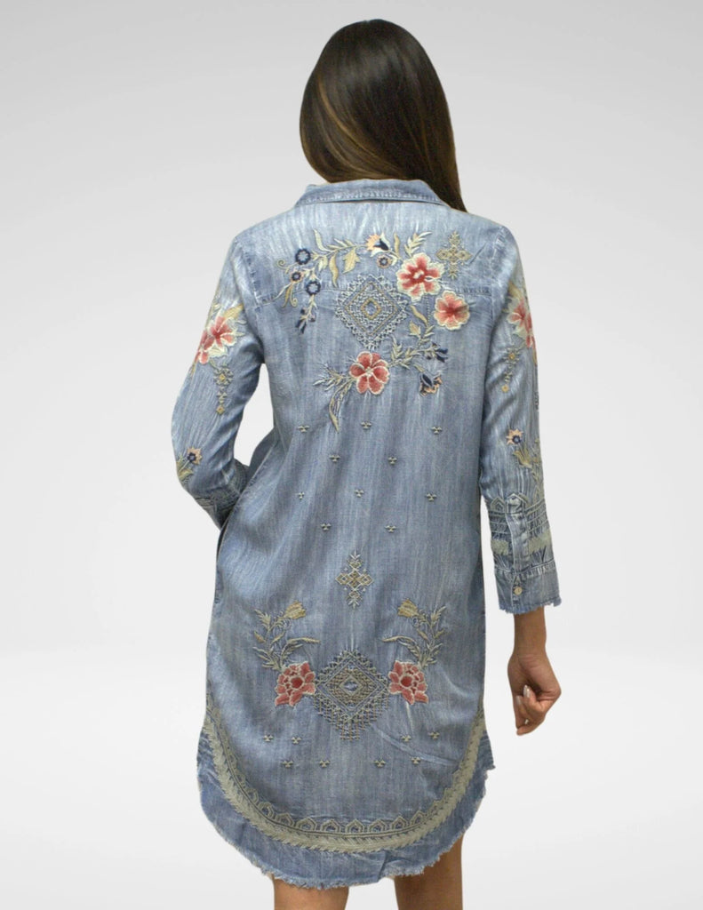 Women's Denim Dress Wendy by Caite & Kyla KYVK303 - Saratoga Saddlery & International Boutiques