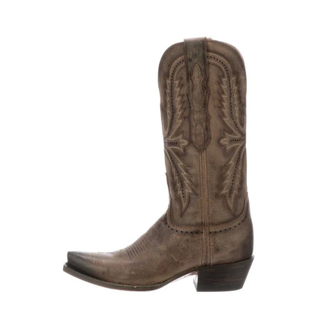 Corral LD Turquoise/Brown Embroidery & Studs Boots C3849