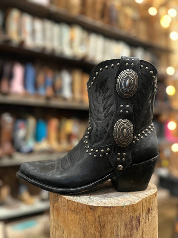 Lucchese Men's Sunset Roper Cowboy Boots in Whiskey Brown CL6503 C2