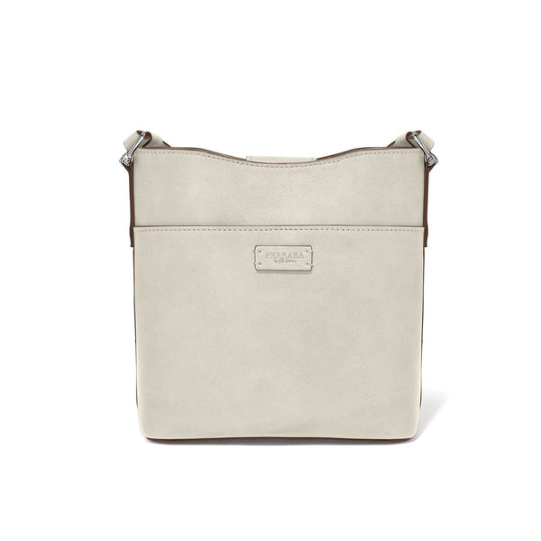 Brighton Ferrara Lillian White Cross Body Handbag H38492