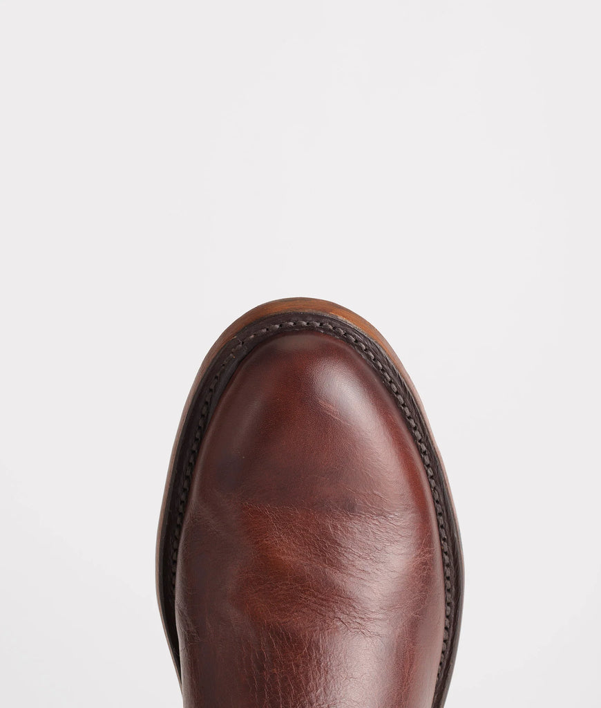 Lucchese Men's Sunset Roper in Whiskey Brown Cowboy Boots CL6503 C2