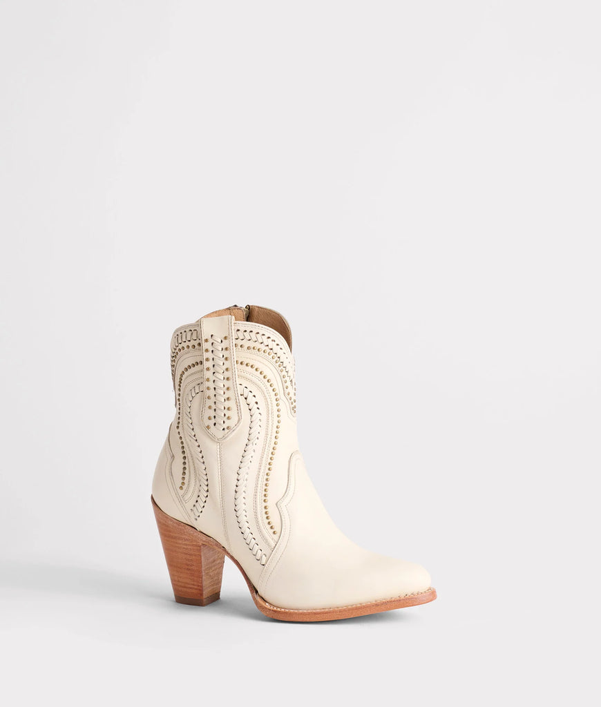 Lucchese Women's White Ankle Shanae Boot M6091 SS25