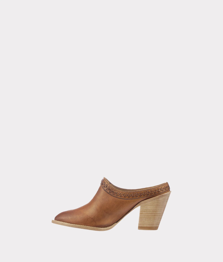 Lucchese Women's I6113 Patti Mule Slide Shoe Tan SS25