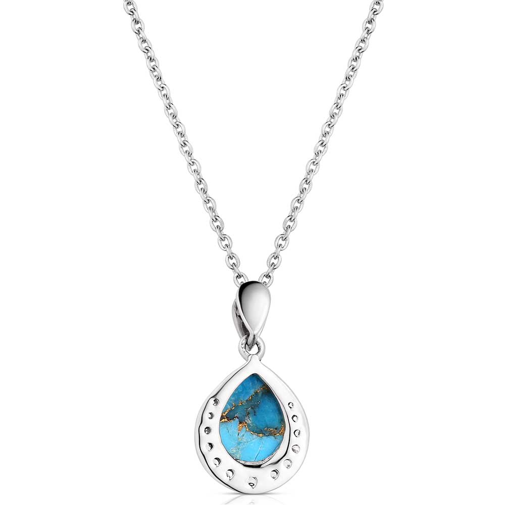 Montana Silversmiths Blue Rivers Turquoise Necklace NC5958 SS25