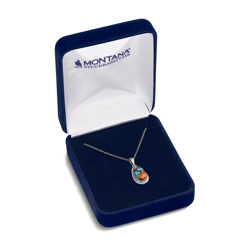 Montana Silversmiths Mountain Glacier Treasures Necklace NC6015 SS25