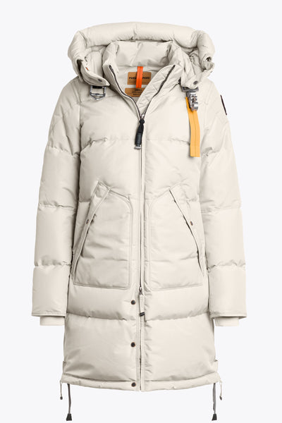 Parajumpers Long Bear Woman's Jacket in Purity Beige
