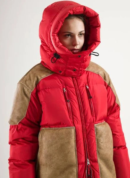 Parajumpers Carolina Women's Winter Jacket Red PW PUF UN32 FW2225up