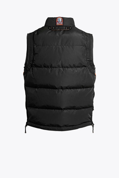 ☆関税込☆PARAJUMPERS★PARA JUMPERS POCKET ZIPPER SWEATSHIRT Parajumpers Vest Kobuk Men's in Black PMJCKMA05 ON SALE