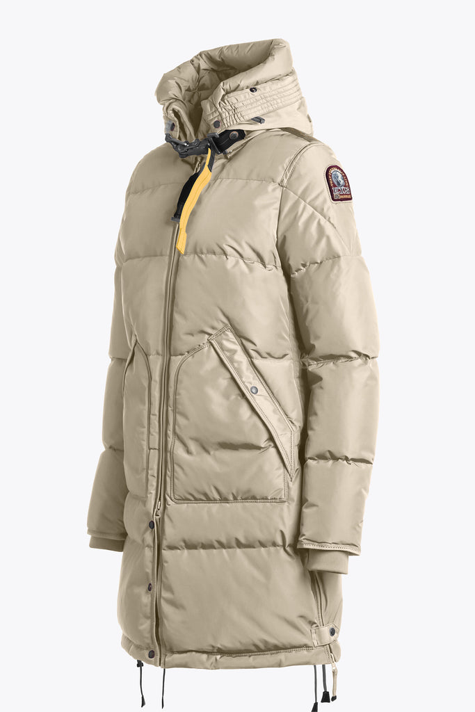 Parajumpers Long Bear Woman's Jacket in Tapioca PW JCK MA33 SS2225up