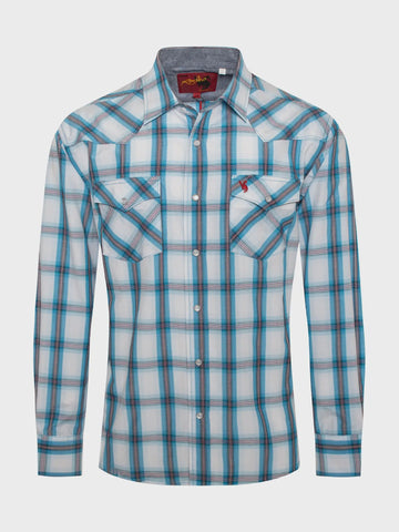 7 Downie Street Blazer Light Blue Plaid Stretch Nantucket Sports Coat