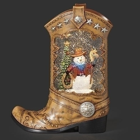 PEWTER COWPOKE COUPLE SALT & PEPPER SET