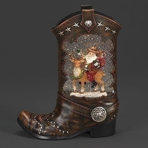 PEWTER COWPOKE COUPLE SALT & PEPPER SET