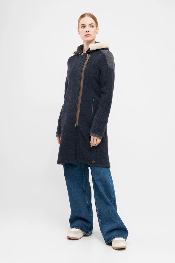 Stapf BLUE ANGELI Fine Wool Coat Made in Austria ON SALE