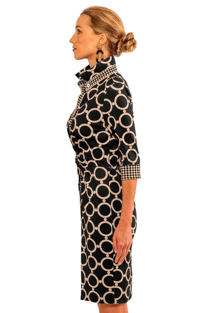 Gretchen Scott Twist and Shout Dip & Dot Black SS2425up