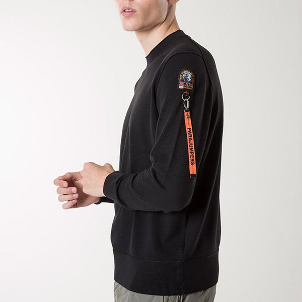 Parajumpers Men's Braw BLACK Sweater FW2325up – Saratoga Saddlery
