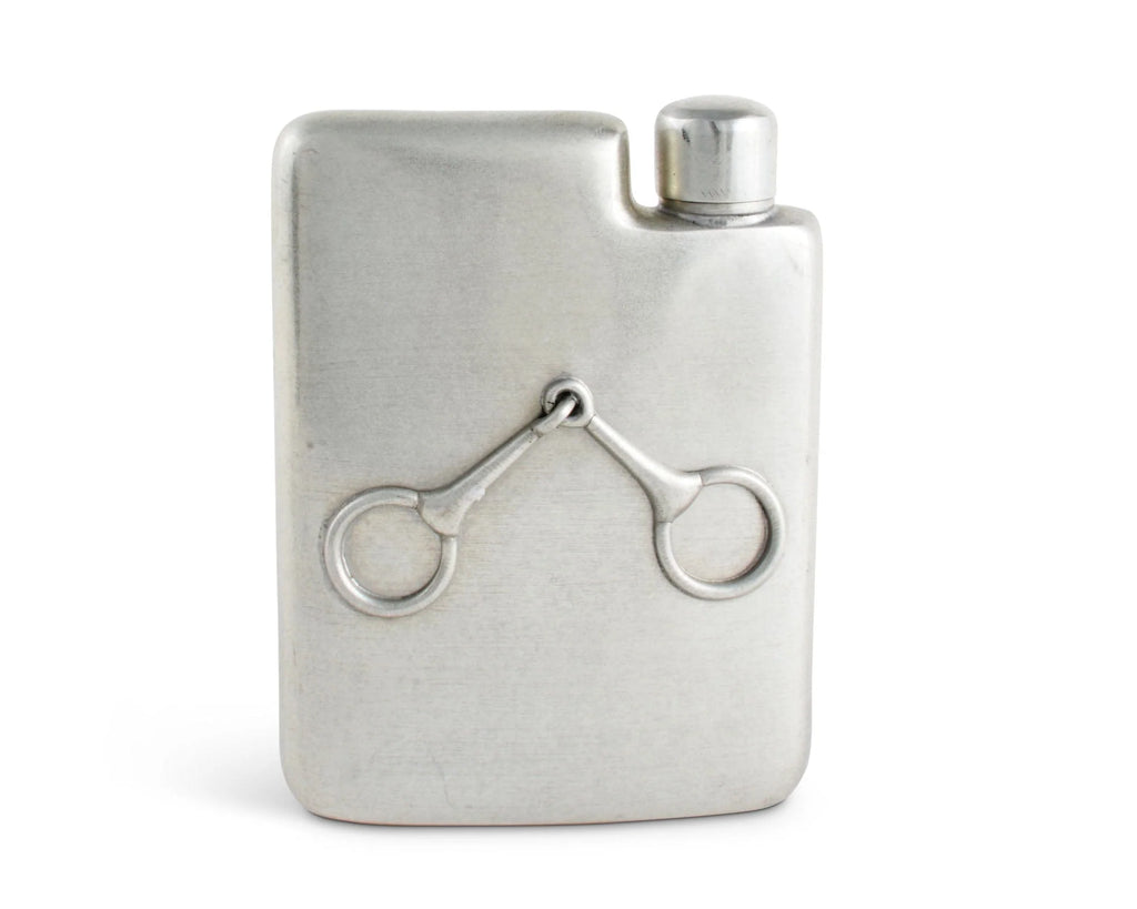 Vagabond Equestrian PEWTER FLASK Bit H143EQ FW25