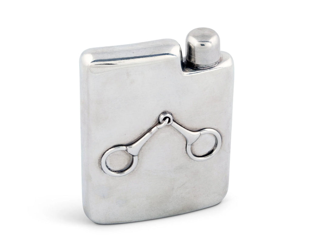 Vagabond Equestrian PEWTER FLASK Bit H143EQ FW25