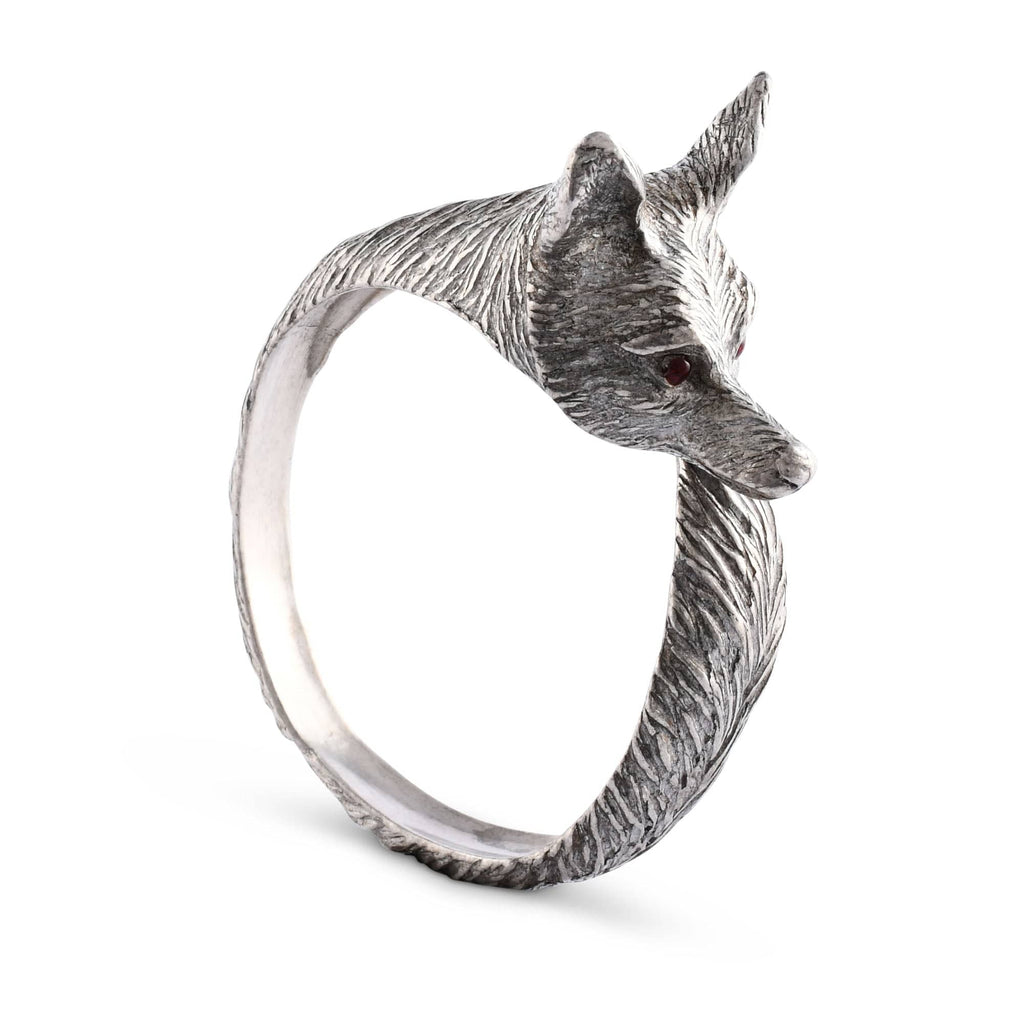 Vagabond Pewter Fox Napkin Ring B115O-1 Fox Hunter Gift