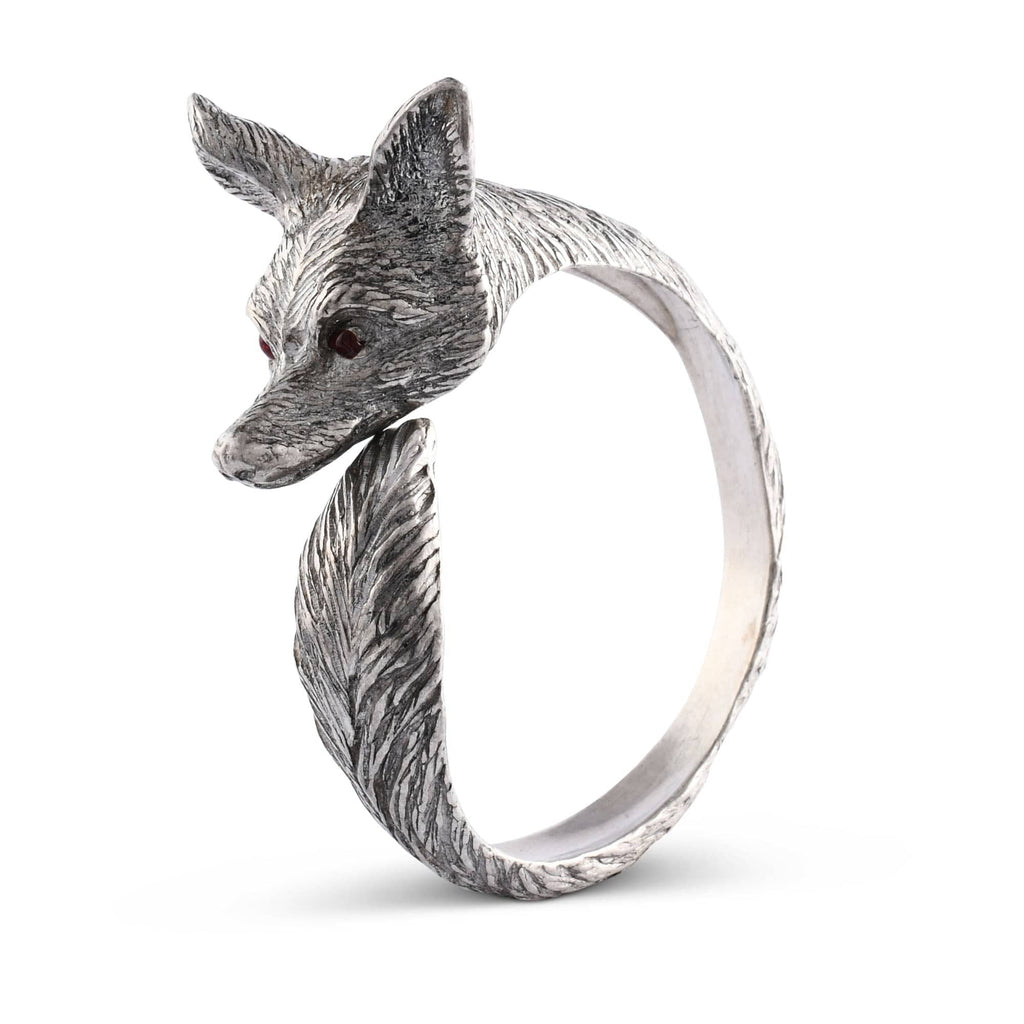 Vagabond Pewter Fox Napkin Ring B115O-1 Fox Hunter Gift